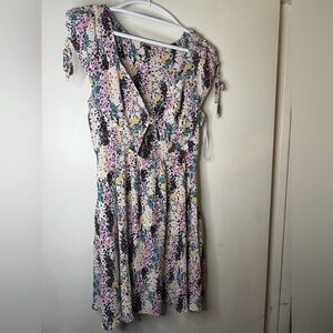 Free People Miss Right Floral Mini Dress